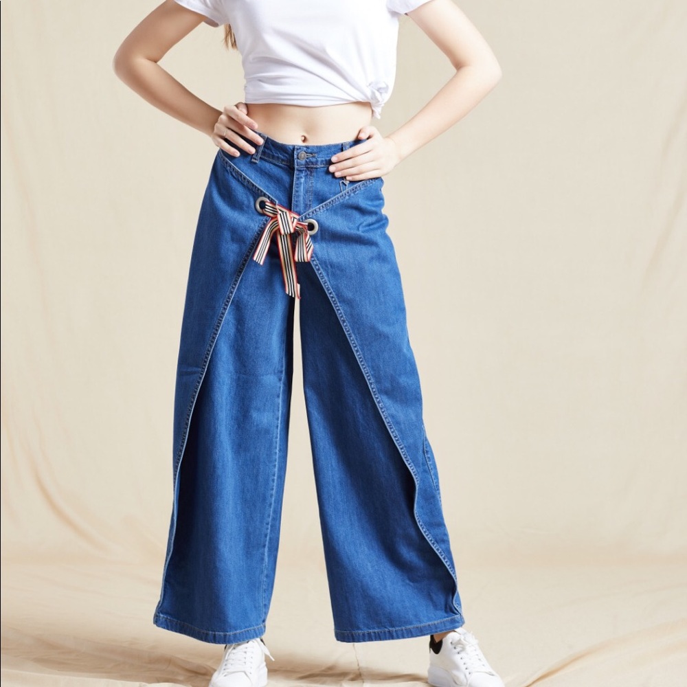 Jeans pants oversized